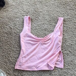 Pink Sleeveless Women's Top